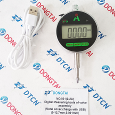 NO.031(2-2C) Digital Measuring tools of valve assembly  (Metal cover,charge with USB) (0-12.7mm,0.001mm)