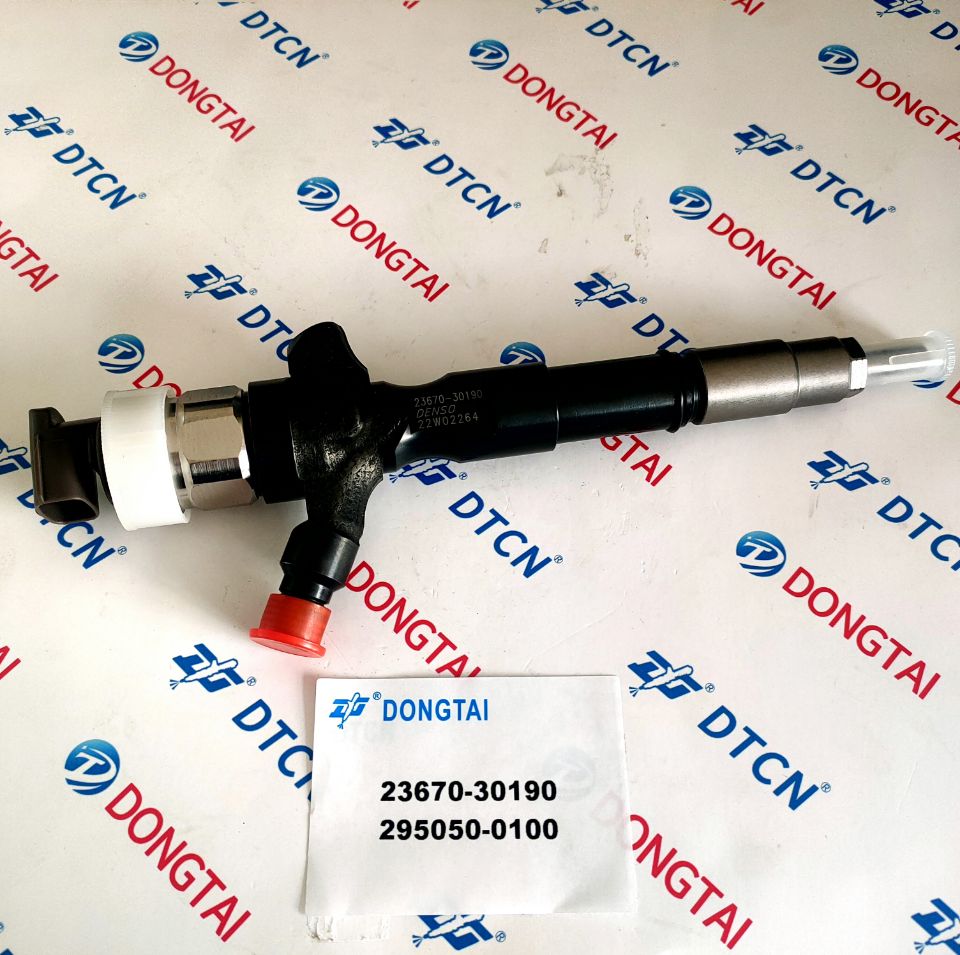 DENSO COMMON RAIL FUEL INJECTOR 295050-0100，23670-30190 For Toyota Dyna Truck, Featured Image