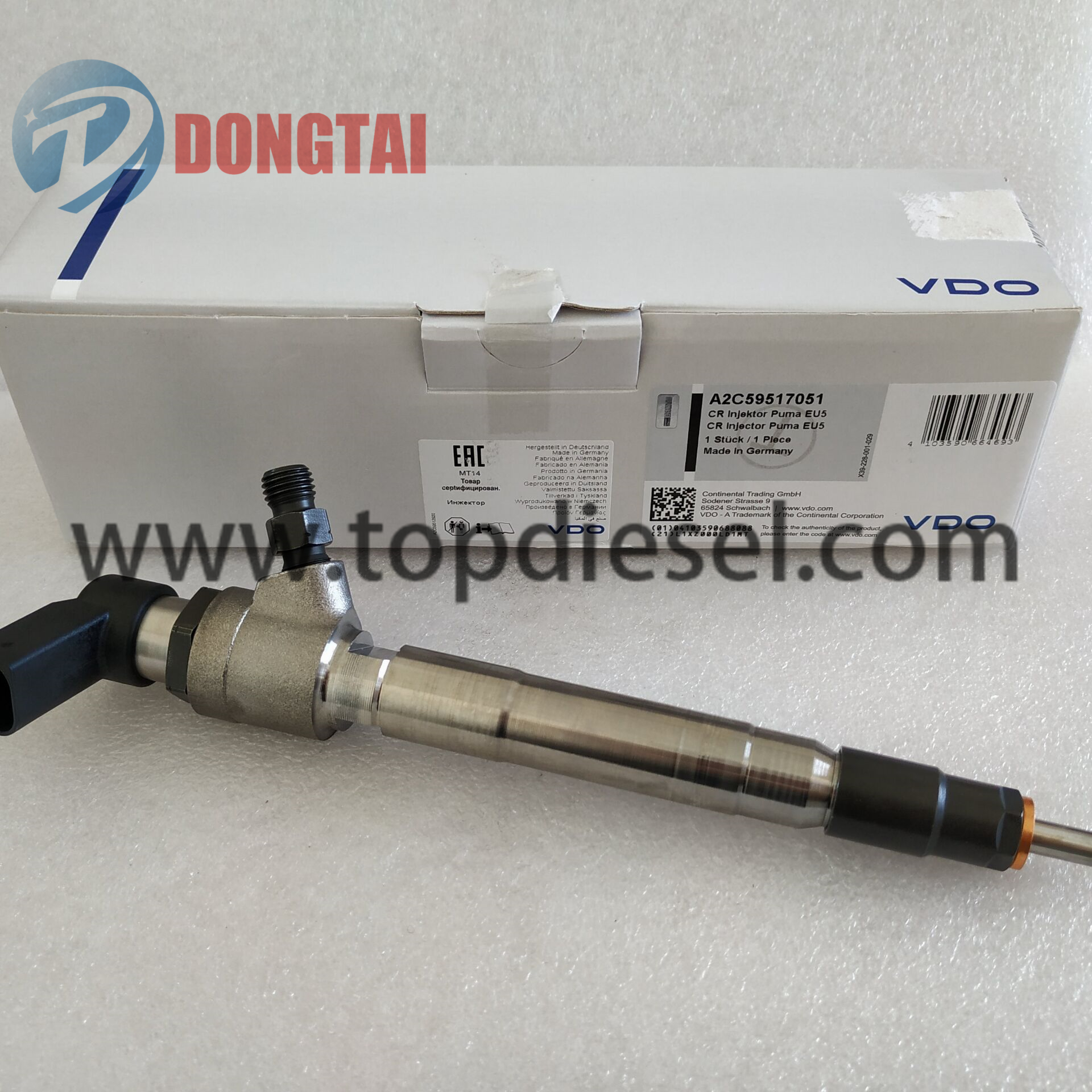 Short Lead Time for Spare Parts Fuel Injector - Siemens-VDO Common Rail Injector A2C59517051  BK2Q-9K546-AG for Citroen, Ford, Land Rover, Peugeot – Dongtai