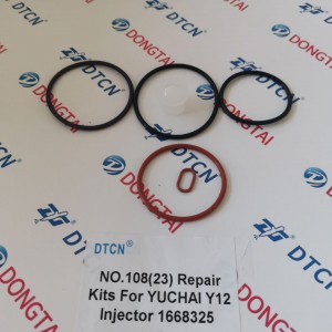 NO.108(23) Repair Kits For YUCHAI Y12 Injector 1668325