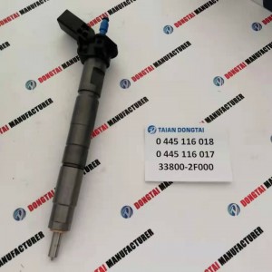 BOSCH  Piezo Common Rail Injector  0 445 116 017 0 445 116 01833800-2F000  FOR  Hyundai Kia Original