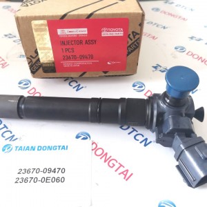 ORIGINAL COMMON RAIL INJECTOR 23670-0E060,23670-09470,G4S060 FOR Toyota 1GD