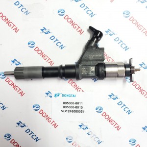 DENSO COMMON RAIL INJECTOR 095000-8011/095000-8010 for  Heavy Truck HOWO A7 VG1246080051 : Original