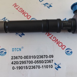 DENSO Common Rail injector 23670-0E010  /  23670-09420   /295700-0550   / 23670-19015 / 23670-11010