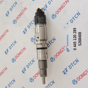 BOSCH Common Rail  Injector 0445120289 (0 455 120 289)/ 5268408 for Cummins ISDe