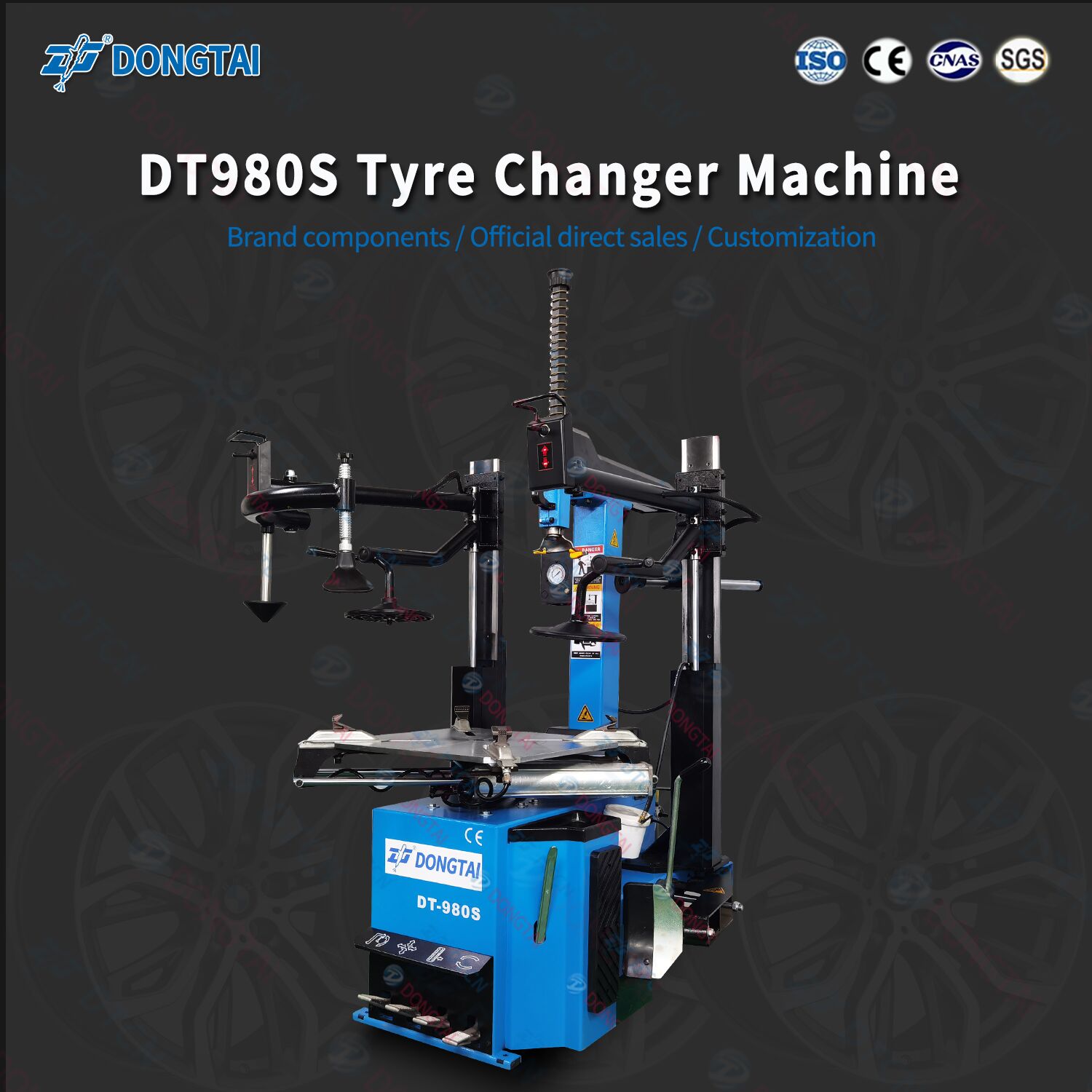 Wholesale Cummins Isx Injector Repair Kits - DT980S Tyre Changer Machine – Dongtai