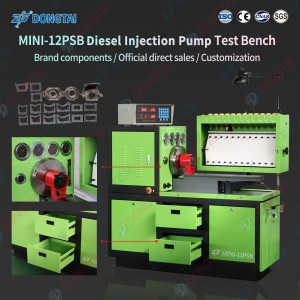 Mini-12PSB Diesel Injection Pumpaidh Test Bench