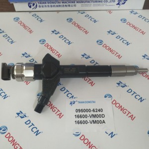 DENSO Common rail injector 095000-6240 for NISSAN NAVARA 16600-VM00A, 16600-VM00D