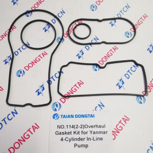 NO.114(2-2) Overhaul Gasket Kit for Yanmar 4-Cylinder  In-Line Pump