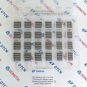 NO.122(5-4) CAT C13 C15 C18 Nozzle  Needle Valve Stroke Adjustment Shims  (20.00-18.80, 120PCS)