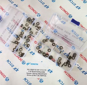 NO.122(5-5) CAT C13 C15 C18/Scannia/ Hyundai  Nozzle Spring Adjustment  Shims (0.60-1.00,100PCS)