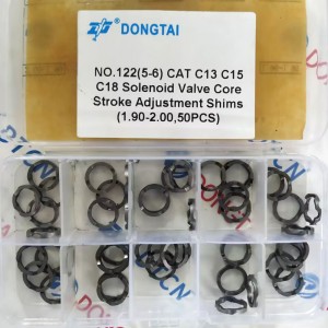 NO.122(5-6) CAT C13 C15 C18 Solenoid  valve core stroke Adjustment Shims (1.90-2.00,50Pcs)