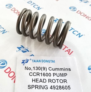 NO.130(9) Cummins CCR1600 PUMP HEAD ROTOR SPRING 4928605