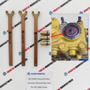 NO.146(3) Solenoid Valve Armature Disassembly Tool for CAT 336E Pump