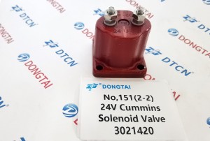 NO.151(2-2) 24V Cummins Solenoid  Valve 3021420