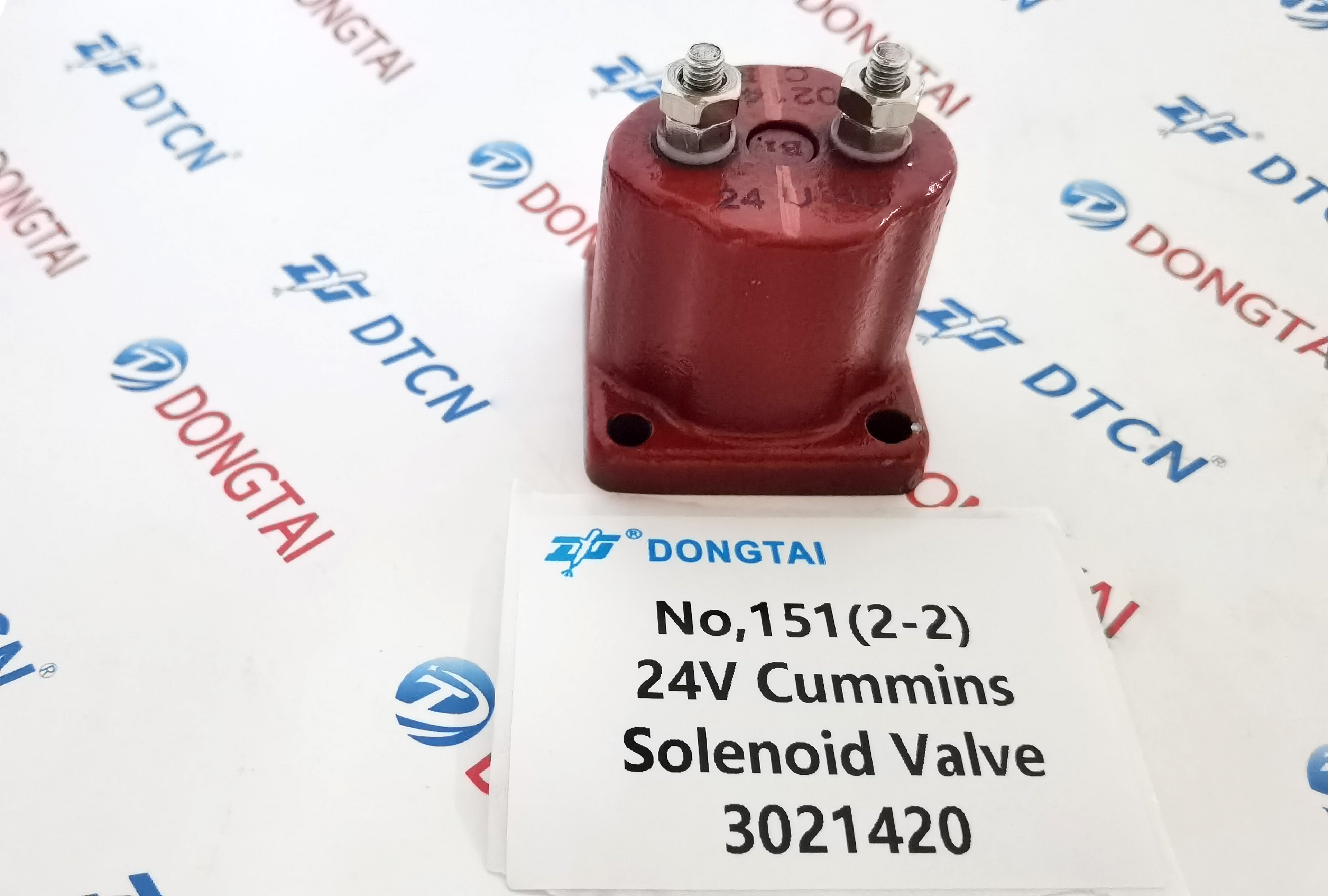 Reasonable price Ultrasonice Tank Cleaner - NO.151(2-2) 24V Cummins Solenoid  Valve 3021420  – Dongtai