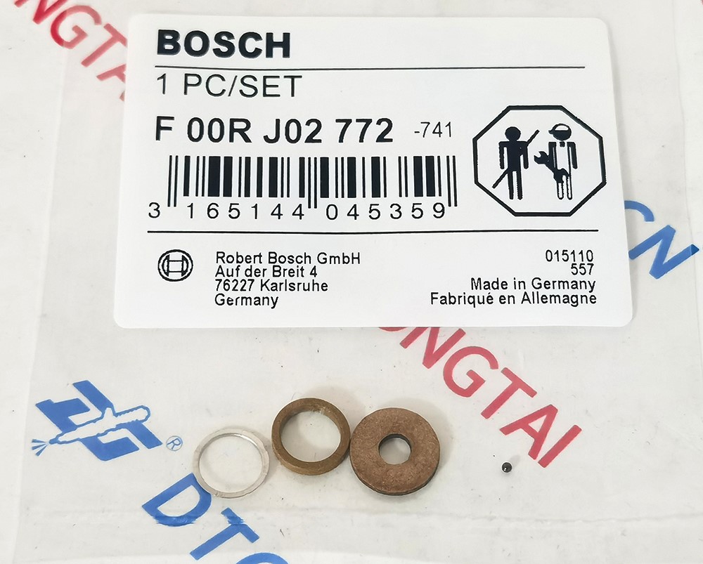 Renewable Design for Hydraulic Piston Pump Test Bench - NO.501(3) BOSCH Common  Rail Injector Repair Kit  F 00R J02 772  – Dongtai