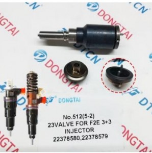 NO.512(5-2) DELPHI 23 Valve For F2E 3+3 Injector 22378579, 22378580