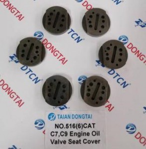 NO.516(6) CAT C7,C9 Engine Oil Valve Seat Cover 6PCS/SET