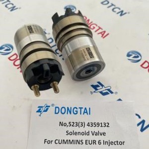 NO.523(3) 4359132 Solenoid  Valve For CUMMINS EUR 6  Injector 4384786, 4384733,  4384619, 4384788, 4391515