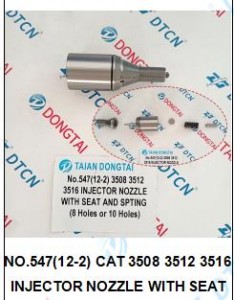 NO.547(12-2) CAT 3508 3512 3516 INJECTOR NOZZLE WITH SEAT AND SPRING