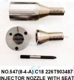 NO.547(8-4-A) C18 226T903487 INJECTOR NOZZLE WITH SEAT