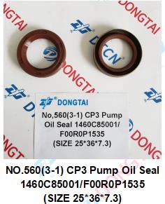 NO.560(3-1) CP3 Pump Oil Seal 1460C85001/F00R0P1535 (SIZE 25*36*7.3)