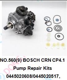 NO.560(9-1) BOSCH CRN CP4.1  Pump Repair Kits  0445020608/0445020517,