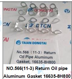 NO.566(11-3) Return Oil pipe Aluminum Gasket 16635-8H800