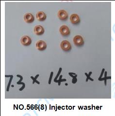 NO.566(8) Injector washer  7.3 x 14.8 x4