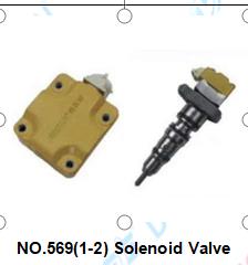 NO.569(1-2) Solenoid Valve  For 3126 Navista MTU,