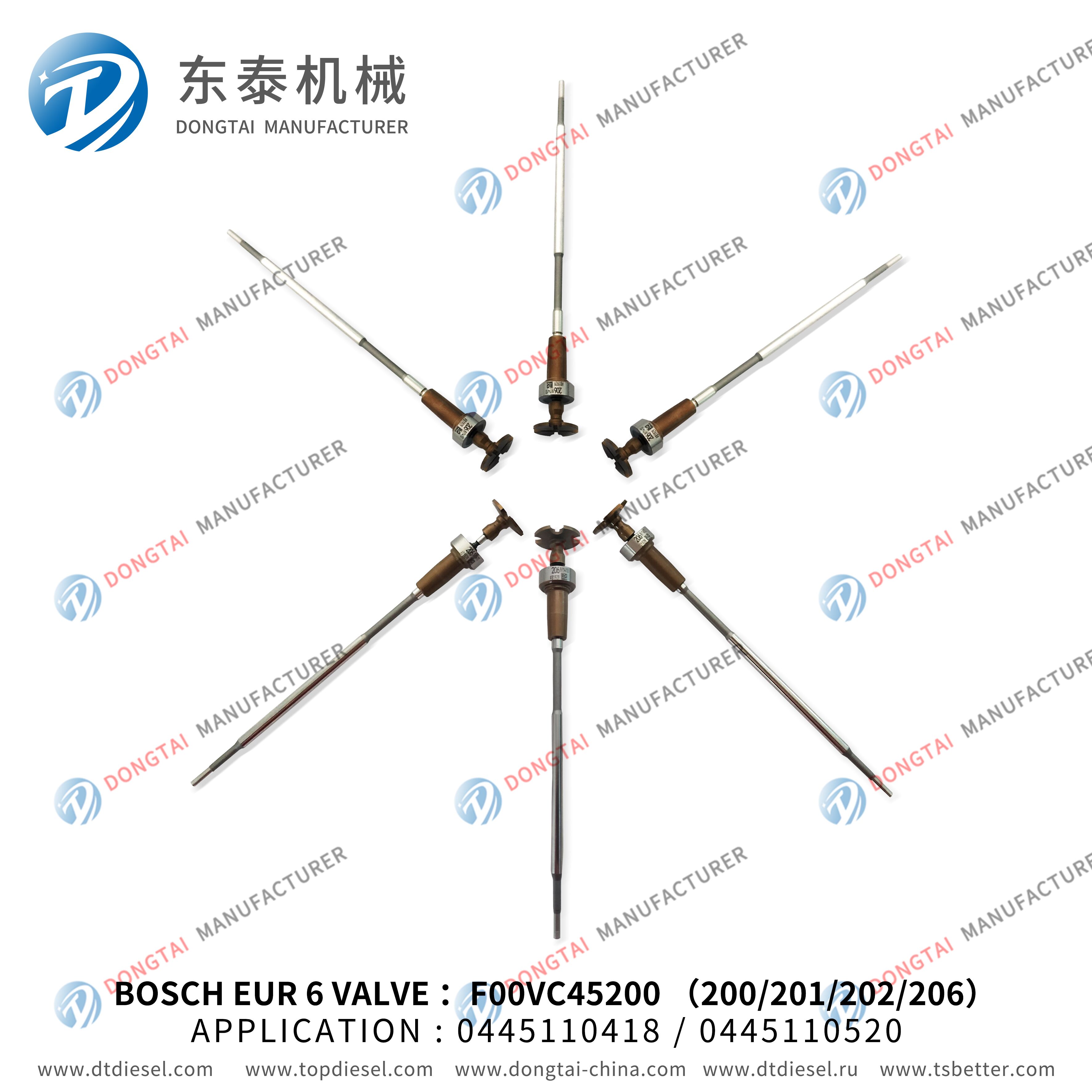 New Fashion Design for Ultrasonic Tank Cleaner Dt 900s - NO,590(5-2) BOSCH EUR 6 F 00V C45 200 (200/201/202/206) VALVE ASSEMBLY – Dongtai