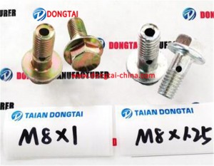 No,007(5-3) Oil return screw  M8*1,  M8*1.25