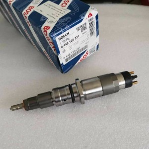 Original Bosch Injector 0445120231 0 445 120 231 for Cummins Qsb6.7 Komatsu S6d107 Engine