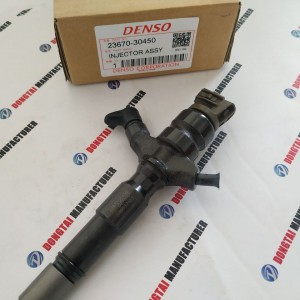 DENSO Common Rail Injector 295900-0280, 295900-0210 For TOYOTA Hilux Euro V 23670-30450