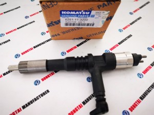 Common Rail Injectors 095000-6640 for Komatsu SAA6D125E-5 6251-11-3200