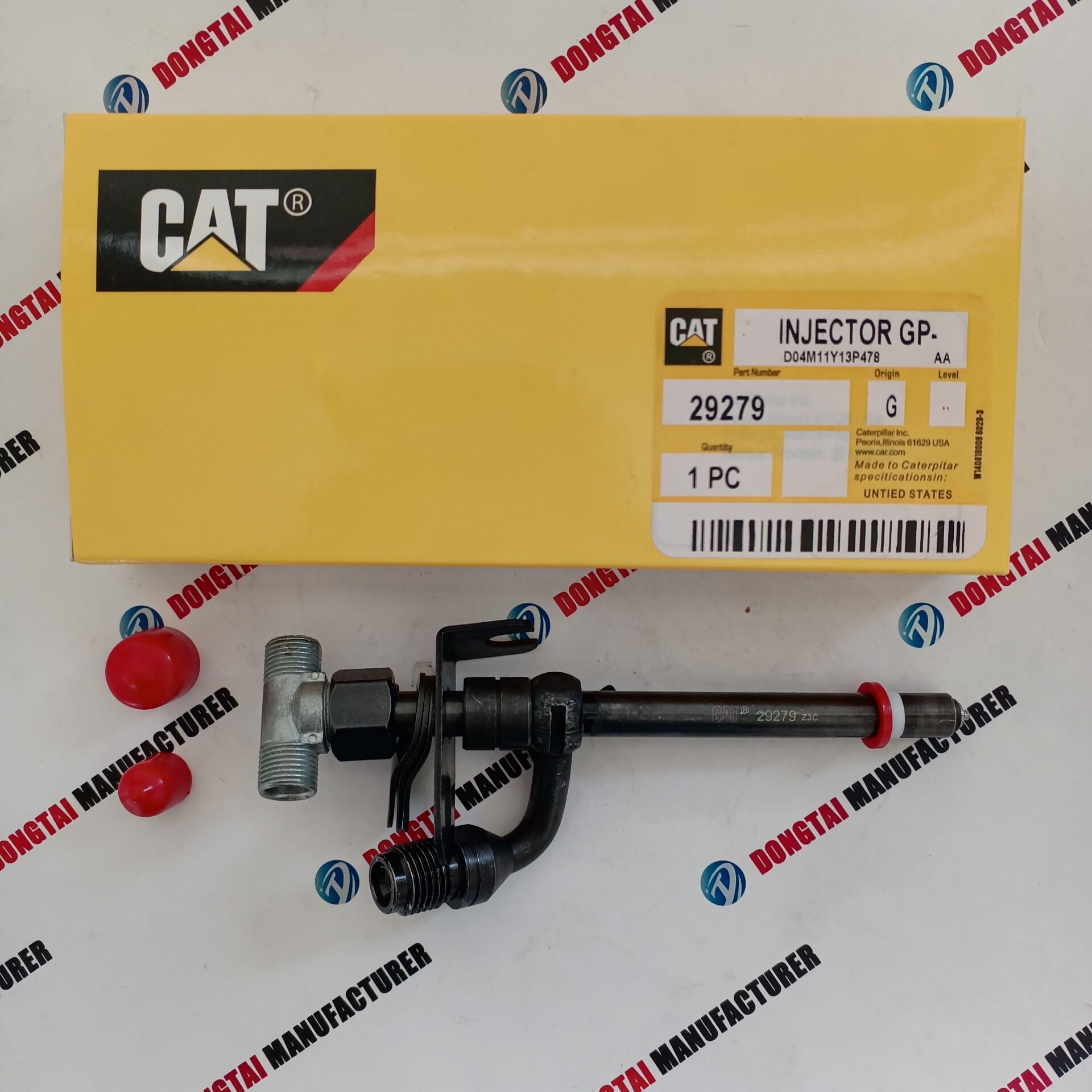 New Fashion Design for Cr Injectors Oil Return Connectors - CAT Pencil Injectors 29279 for John Deere RE48786 RE44508 506898 with the fitting – Dongtai