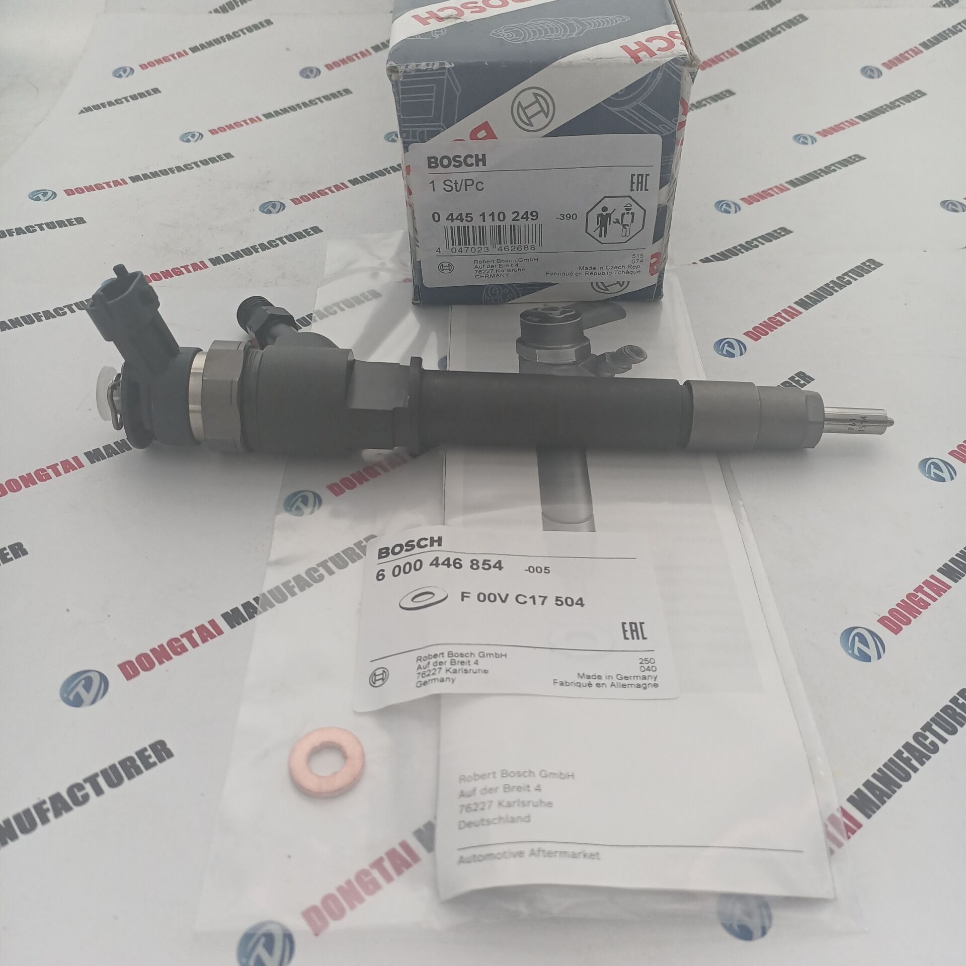 Manufacturing Companies for Cp1 Repair Kit F01m101455 - BOSCH COMMON RAIL INJECTOR 0445110249 0 445 110 249 for MAZDA BT50 WE01-13-H50A – Dongtai