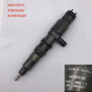 0445120375 – 4700700287 – A4700700287 Mercedes Bosch CR diesel injector