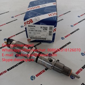 BOSCH Common Rail Injector 0445120236 for KOMATSU  Original USD200.00  Made in China