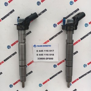 BOSCH Piezo Common Rail Injector 0 445 116 017, 0 445 116 018, 33800-2F000 for Hyundai  Kia