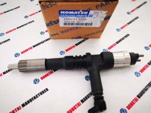 DENSO Common Rail Injector 095000-6070  6251-11-3100 FOR KOMATSU PC400-8 PC450-8