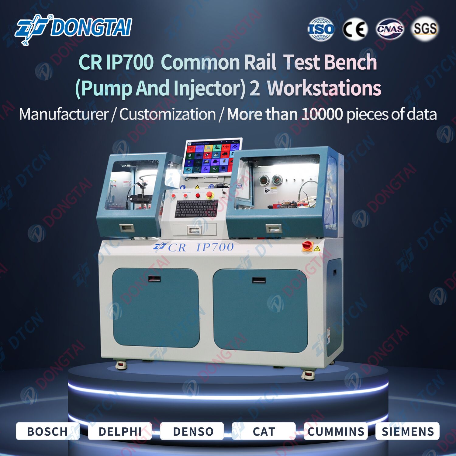 CR IP700 COMMON RAIL INJECTOR AND PUMP TEST BENCH Featured Image