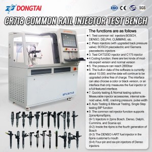 CR718 COMMON RAIL INJECTOR TEST BENCH