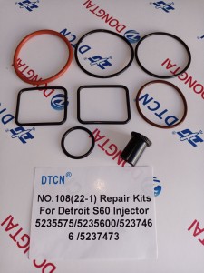 NO.108(22-1) Repair Kits For Detroit S60 Injector 5235575/5235600/5237466/5237473