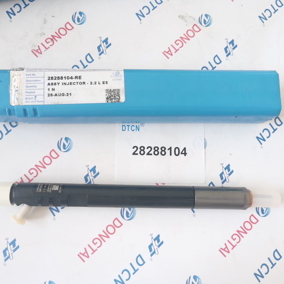 High definition Heui Oil Pump Shaft - Delphi Diesel Injector 28288104 ,278 901 160 106 , 278901160106 , 2.2-TML-E5,Tata 2.2D fuel injector original and new – Dongtai