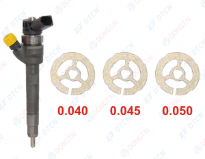 NO.590(4-3D) Residual Air Gap Shims for Bosch 0445110616\ 646 Injector
