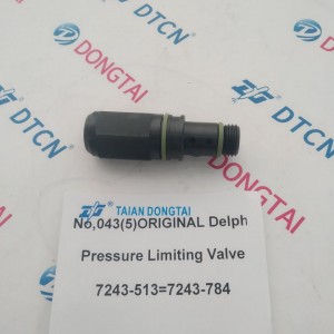 No,043(5)ORIGINAL Delphi Pressure Limiting Valve 7243-513