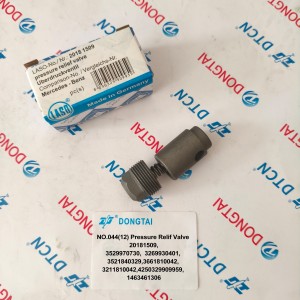 NO.044(12-1) OIL PRESSURE  VALVE - 20181509  LASO - 3529970730, 3269930401,3521840329, 3661810042,3211810042, GTIN-Code 4250329909959