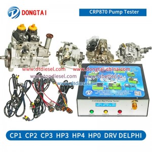 CRP870 Pump Tester with DRV Control